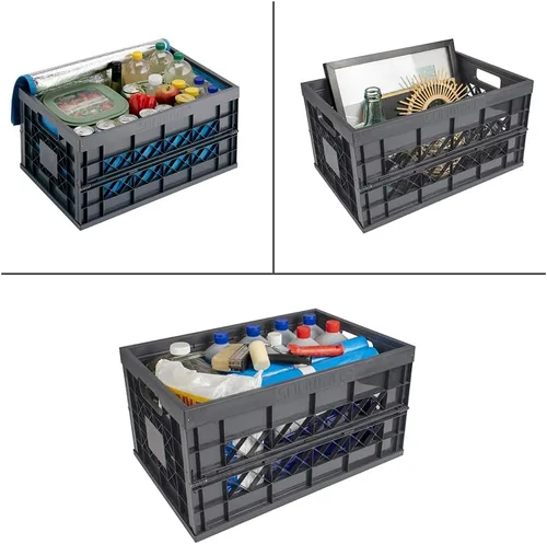 Miniatura 5 de Sunware Caja plegable cuadrada resistente, tamaño único