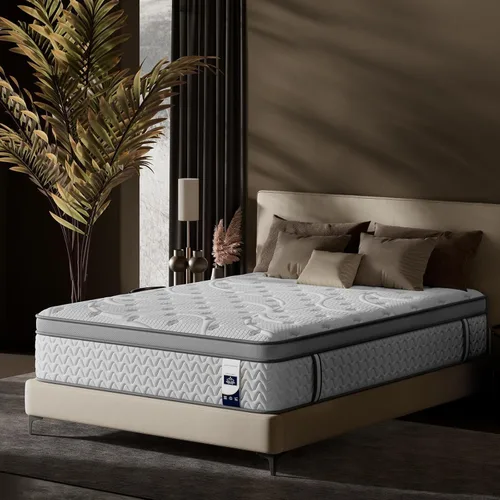 Miniatura 11 de Colchón firme de tamaño individual de 10 pulgadas, colchón híbrido de sueño profundo para aliviar el dolor, cama refrescante de la colección Hotel