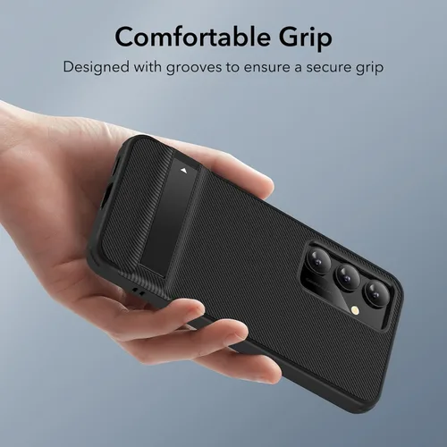 Miniatura 6 de ESR Funda con soporte de metal para Samsung Galaxy S22 Ultra (6.8 pulgadas, 2022), con versátil soporte patentado, parte trasera delgada y flexible
