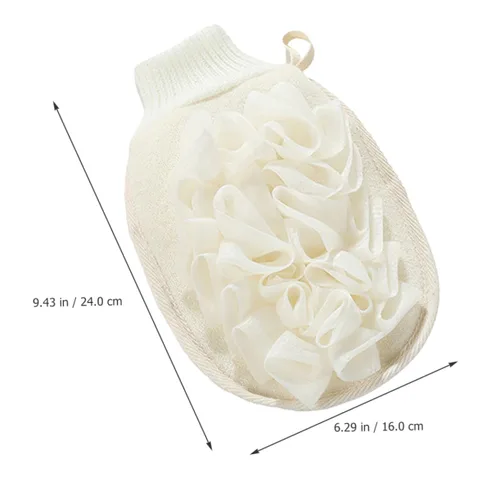 Miniatura 5 de Toalla de baño, toallas de masaje, puf de malla, paño japonés, guante coreano, toalla exfoliante, guante de baño, guante exfoliante, paño de lavado