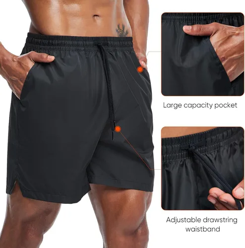 Miniatura 6 de HOTSUIT Mens Sauna Shorts Sweat Sauna Pants Gym Exercise Sweat Sauna Suit Workout Shorts