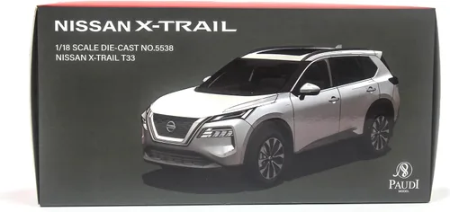 Miniatura 9 de PAUDI MODELO 1/18 Coche fundido a presión X-Trail Minicar 2022 para adultos Colección Regalo de cumpleaños Blanco
