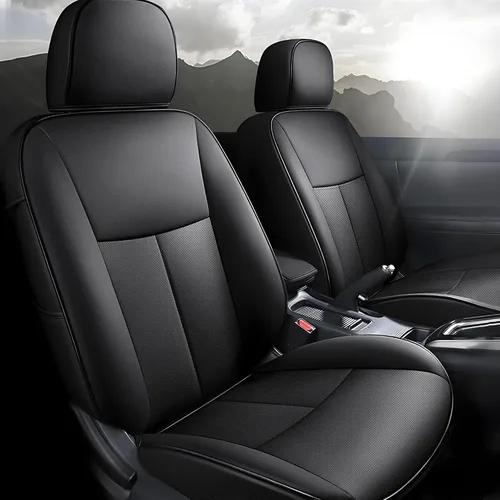 Miniatura 46 de AOMSAZTO Funda de asiento de coche para Mazda 3 2019 2020 2021 2022 2023 2024 2025 2026 – Juego completo de fundas de asiento de piel sintética