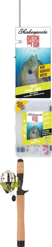 Miniatura 5 de Shakespeare Catch More Fish Combo de carrete y caña de pesca con kit Verde - Claro