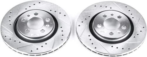 Miniatura 3 de PowerStop Rotores de freno delantero Evolution para Volkswagen Beetle 1998-06 Golf 1999-06 Golf City 2007-10 Jetta 1997-05 - Actualización