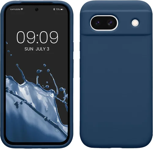 Miniatura 76 de kwmobile Funda Compatible con Google Pixel 6 Pro - Funda de Teléfono de Silicona TPU con Acabado Suave - Azul Caribe