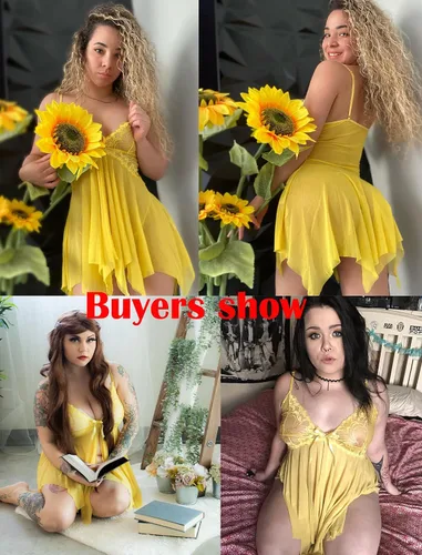 Miniatura 2 de Avidlove - Babydoll para mujer, prenda ajustada de encaje, ropa de dormir, prendas estilo Boudoir, ropa intima femenina disponible en tallas