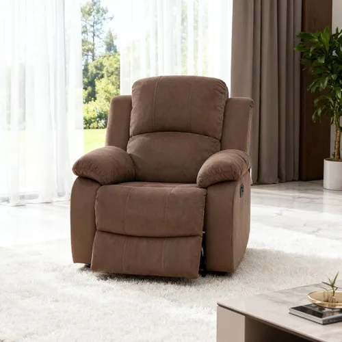 Miniatura 27 de Juego de sofá seccional reclinable manual, juegos de muebles de sala de estar, sofá seccional en forma de L y 2 sillas, cómodo sofá reclinable
