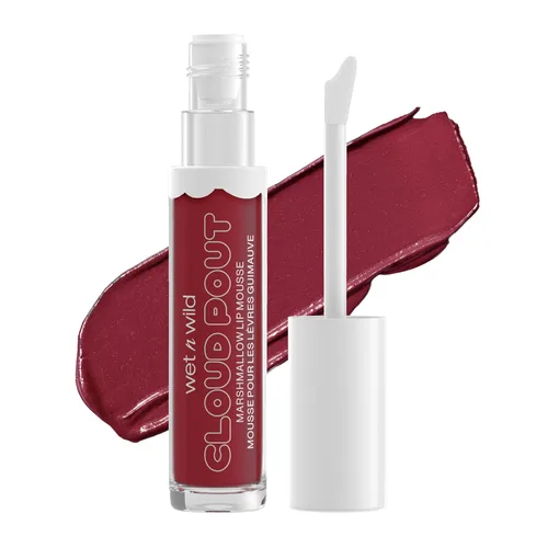 Miniatura 19 de wet n wild Crema de labios Cloud Pout con malvavisco, Pink Girl, You're Whipped Aceite de argán Vitamina E Sabor a malvavisco