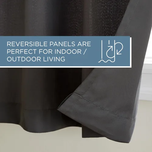 Miniatura 6 de Town & Country Basics Cabana - Cortinas pesadas para interiores y exteriores, opacidad de filtrado de luz con ojales en la parte superior, repelente