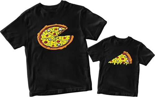 Miniatura 3 de Pizza PiePizza Slice - Camisas familiares a juego