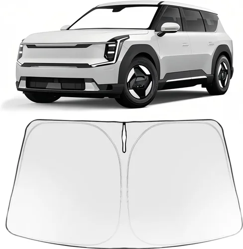 Miniatura 120 de Proadsy Parasol para parabrisas actualizado 2025, ajuste personalizado Dodge RAM 1500 2Dr 2019-2024 2025, 4 capas, plegable, protector de parasol
