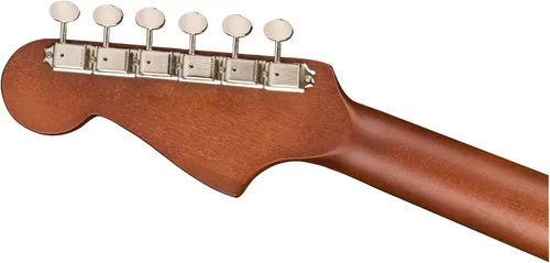 Miniatura 5 de Fender Malibu Player Guitarra Electroacústica, Natural, Diapasón de Nogal