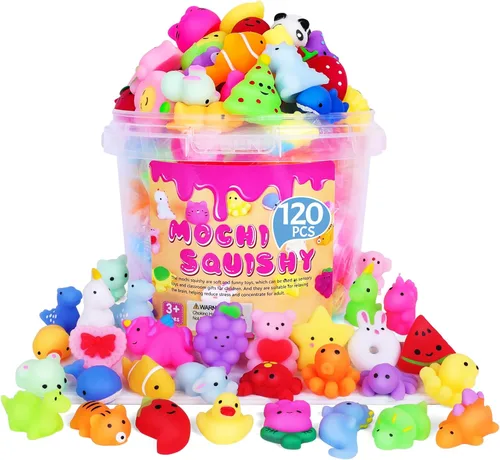 Miniatura 9 de Paquete de 4 Cubos Antiestrés, Pelotas Antiestrés con Forma de Cubo de Hielo de Elevación Lenta para Adultos y Niños, Juguete Sensorial Fidget
