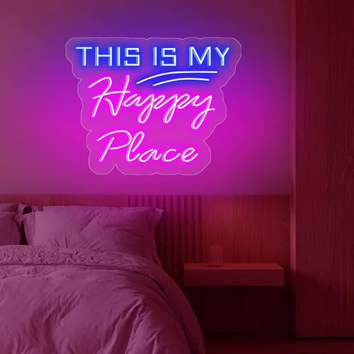 Miniatura 4 de Iluminación de neón para decoración de pared, letrero de luces LED alimentado por USB con interruptor para fiesta, oficina, habitación de los niños