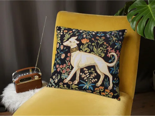 Miniatura 2 de STP GOODS Almohada de tapiz, almohada decorativa, decoración bohemia perfecta para sofá, sala de estar, dormitorio, cojín de sofá de 18 x 18