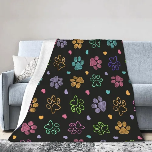 Miniatura 10 de Beagle - Manta temática de 50 x 60 pulgadas, ligera y compacta para plegarse fácilmente, no hace bolitas, resistente a las arrugas y a prueba