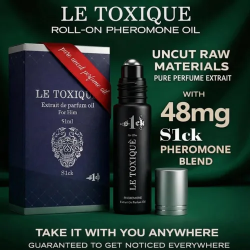Miniatura 3 de S1CK Le Toxique Pheromone Pure Perfume EXTRAIT - Aceite de colonia en rollo para hombres, feromonas infundidas crudas, atracción de colonia, larga