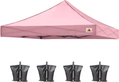 Miniatura 37 de ABCCANOPY - Toldo de repuesto para carpa desplegable (10x10 pies, beige)