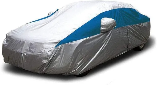 Miniatura 17 de Titan Brilliant Color Poly 210T - Funda para automóvil sedán de 186-202 pulgadas, impermeable, protección UV, resistente a los arañazos, apertura