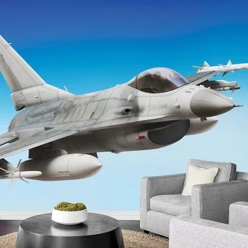 Miniatura 9 de wall26 - Aviones de transporte militar sobre fondo negro - Mural de pared extraíble Papel tapiz autoadhesivo grande - 66x96 pulgadas