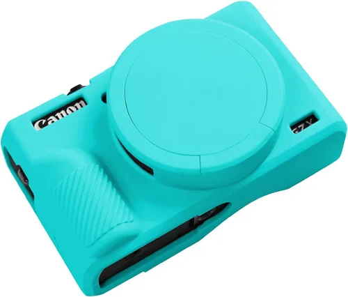 Miniatura 15 de Funda Easy Hood para cámara Canon Powershot G7 X Mark III, cubierta protectora de silicona suave con carcasa de lente extraíble para cámara Canon
