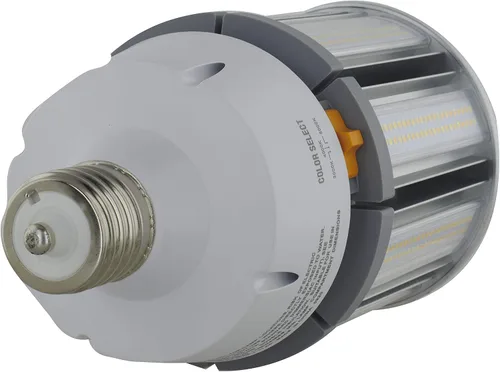 Miniatura 8 de Satco S13143 Hi-Pro CCT seleccionable 3000K/4000K/5000K lámpara LED con puerto de sensor, reemplazo HID, 80 vatios