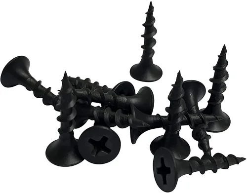 Miniatura 3 de Tornillos para paneles de yeso n.º 6 x 1, cabeza de corneta de rosca gruesa, tornillos para paneles de yeso recubiertos de fosfato, 70