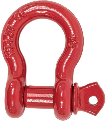 Miniatura 68 de Mytee Products - Grillete de anclaje forjado de 5/8" de acero al carbono con tornillo de aleación, 3.25 toneladas (6,500 libras) de capacidad de 20