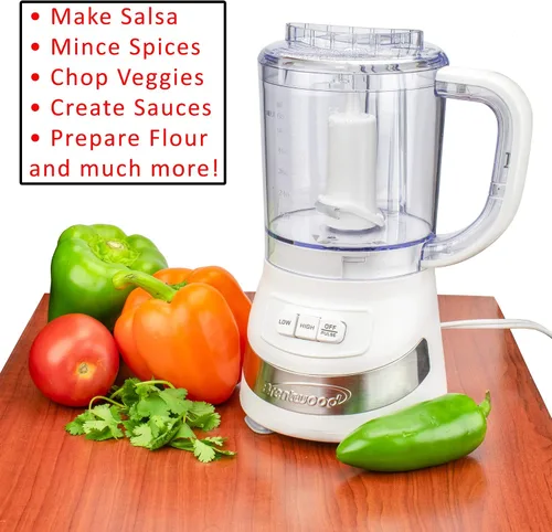Miniatura 4 de Brentwood Appliances Procesadores de alimentos FP-549W de 3 tazas (blanco)