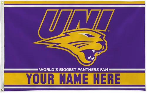 Miniatura 84 de Rico Industries NCAA Abilene Christian Wildcats - Bandera estándar personalizada de 3 x 5 pies, fabricada en los Estados Unidos, decoración