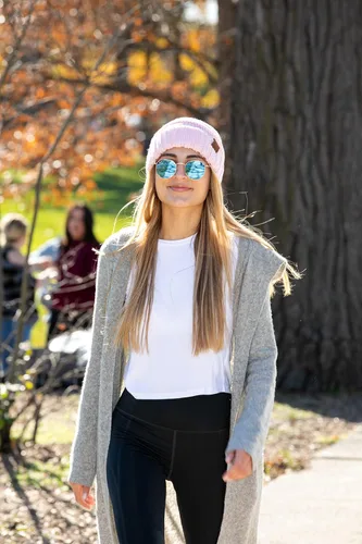 Miniatura 8 de Funky Junque Gorro holgado de punto trenzado de gran tamaño, grueso, suave, de gran