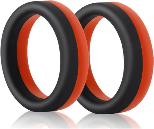 Miniatura 7 de Anillo de pene masculino, anillo para el pene eyaculación de retardo, escroto, anillos para hombre, juguete sexual de silicona para hombres