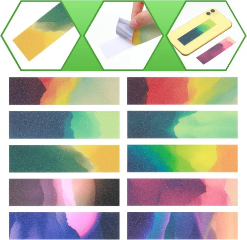 Miniatura 3 de 50 calcomanías calmantes sensoriales para la ansiedad, adhesivos sensoriales texturizados, tiras de almejas, alivio del estrés, calmante