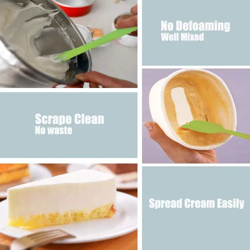 Miniatura 7 de Caldera doble de acero inoxidable con espátula de silicona, olla para derretir chocolate con mango resistente al calor para derretir chocolate, Verde