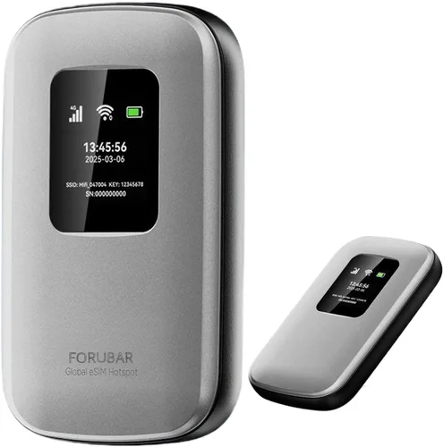 Hotspot móvil portátil | 4G LTE WiFi 6 | Hotspot WiFi de viaje global | Más de 180 países | Hasta 48 horas de tiempo de uso | Conecta hasta 16