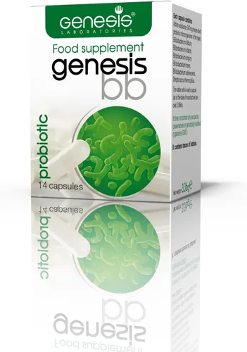 Miniatura 5 de Genesis Bifidobacterium Complex BB Probiotic 14 Cápsulas de 240 Mg Paquete de Viaje