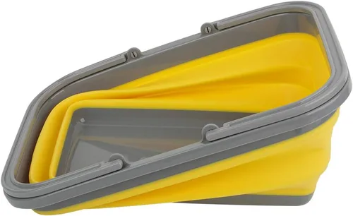 Miniatura 3 de Tiawudi Paquete de 2 fregaderos plegables con 2.25 galones cada lavabo para lavar platos, acampar, senderismo y hogar