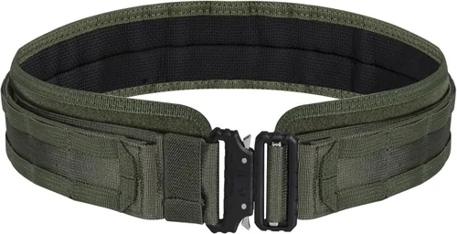 Miniatura 3 de AIKATE Cinturón táctico de batalla Molle – Cinturón de combate de liberación rápida de 1.75 pulgadas/2.25 pulgadas interior y 2.0 pulgadas exterior
