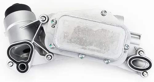 Miniatura 2 de 93186324 25199751 Enfriador de aceite de motor con conjunto de filtro de aceite 93186324 Reemplazo para GM Chevrolet Cruze Aveo Aveo5 Sonic