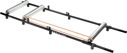 KREITLER Rodillos de aleación para entrenamiento de bicicleta en interiores y exteriores | Entrenador de ciclismo premium | Paseo suave y silencioso