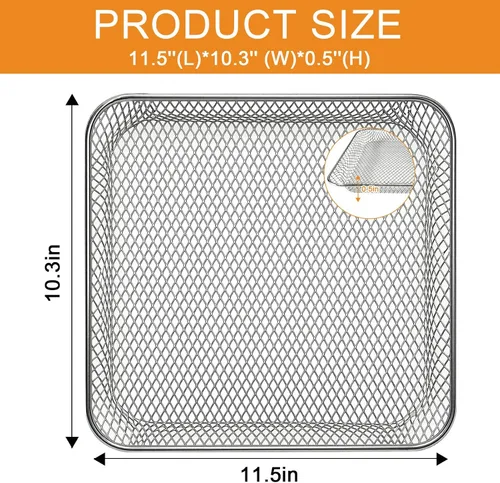 Miniatura 2 de GWY Accesorios para freidora de aire para Breville BOV450XL Mini horno inteligente de encimera y horno tostador, accesorios de rejilla