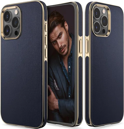 Miniatura 27 de LOHASIC Funda de piel diseñada para iPhone 13, funda clásica de lujo, suave, antiarañazos, a prueba de golpes, compatible con iPhone 13 de 6.1