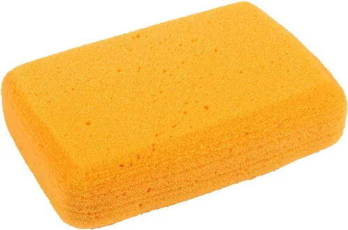 Miniatura 3 de Creative Hobbies® Paquete económico de esponjas de seda sintética jumbo multiusos – 4 esponjas grandes para pintar, manualidades, lechada, limpieza