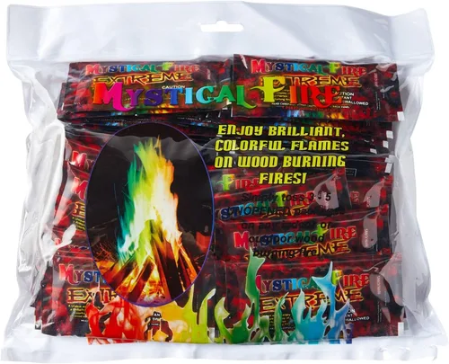 Miniatura 6 de Fogata chimenea Mystical Fire fuego de colores paquetes, Paquete de 50, Extreme Mystical Fire