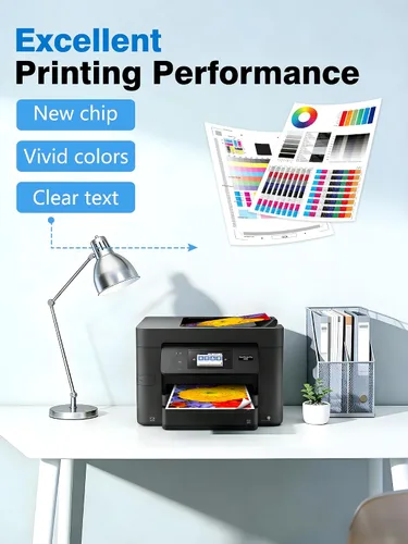 Miniatura 4 de Weemay Paquete combinado de cartuchos de tinta remanufacturados de repuesto para impresoras Epson 802XL funciona con Workforce Pro WF-4734 WF-4740