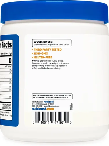 Miniatura 3 de Nutricost Polvo de ácido málico de 1 libra, sin gluten, sin OMG (16.01 oz)