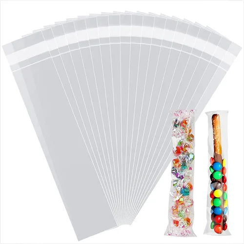 Miniatura 13 de Bolsas de celofán de 2 x 3 pulgadas, bolsas de celofán transparentes autoadhesivas de plástico resellable, bolsa de plástico de celofán para aretes