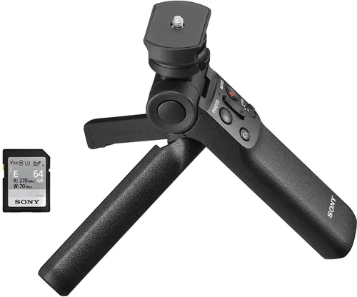 Miniatura 6 de Sony ZV-E10 Cámara de Vlog sin espejo con lente de 0.630-1.969 in, color negro, paquete con kit de vlogger, tarjeta SD de 128 GB, bolsa de hombro