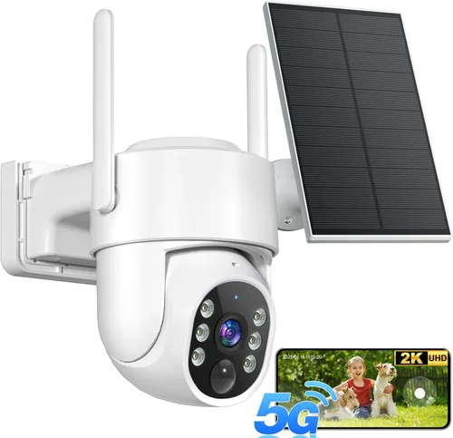 Miniatura 9 de Cámaras 2K para seguridad en el hogar, cámara interior Wi-Fi 6 de 2.4/5 GHz para perro/mascota/niñera/bebé con aplicación de teléfono
